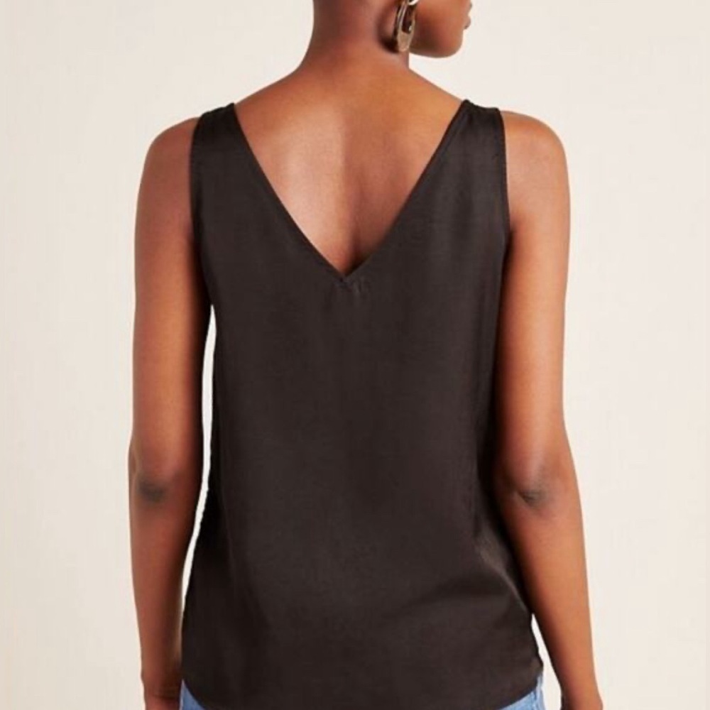 Anthropologie Tiny Cassandra Sequined Velvet Tank S - Picture 3 of 6